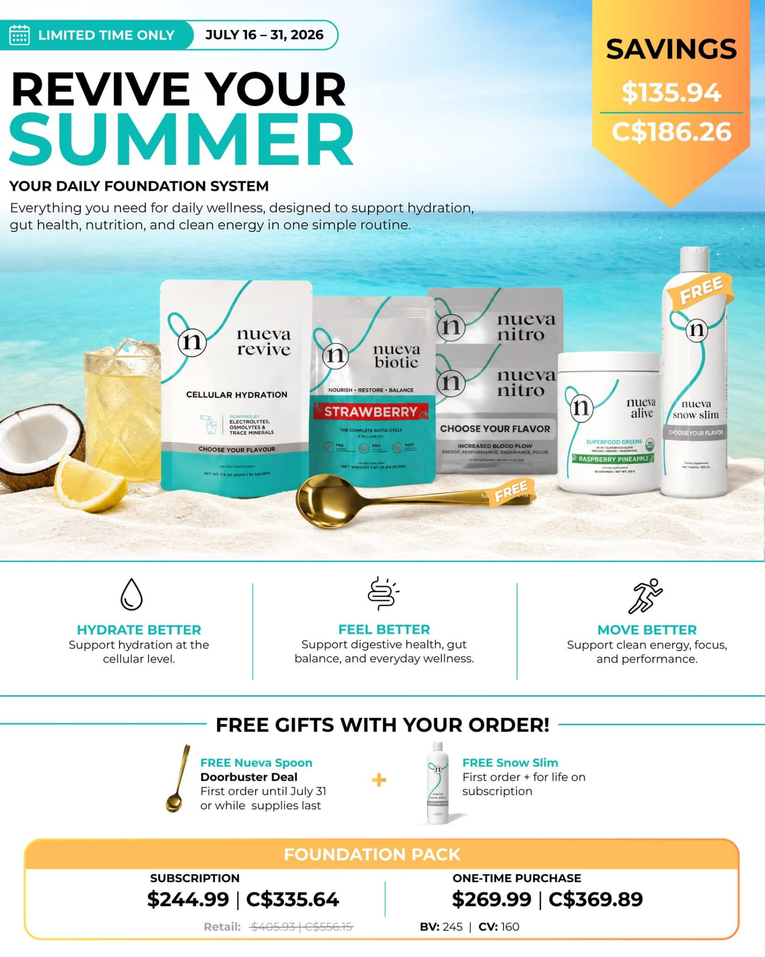 Foundation Pack — daily foundation system